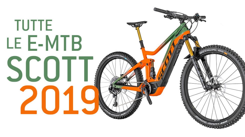 E-bike Scott 2019: modelli e prezzi di tutta la gamma