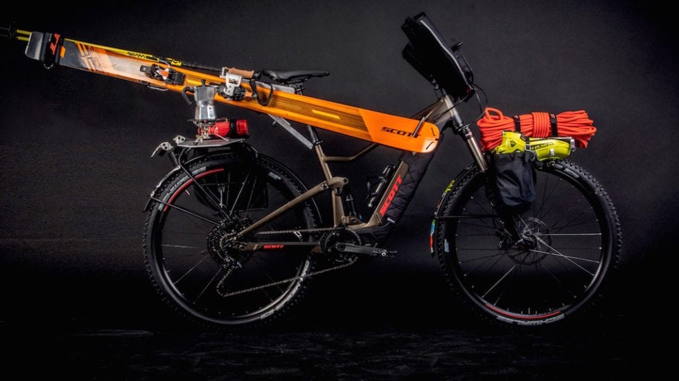 Scott SK-eRIDE: la e-bike diventa compagna perfetta degli sciatori Scott SK-eRIDE: la e-bike diventa compagna perfetta degli sciatori