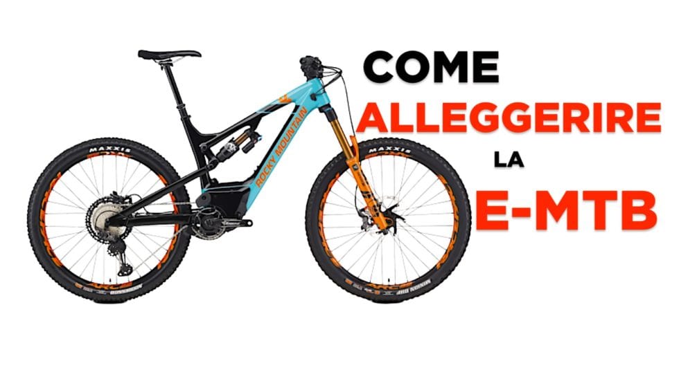 Alleggerire la e-Mtb: ecco su quali componenti conviene intervenire… Alleggerire la e-Mtb: ecco su quali componenti conviene intervenire…
