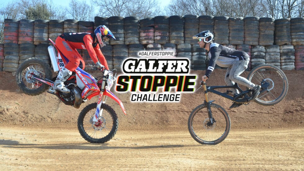 Galfer e la stoppie challenge per vincere fino a 500€